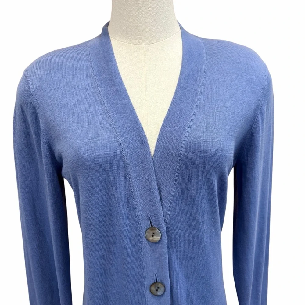 Tory Burch | Simone Cardigan | Periwinkle Blue| Medium